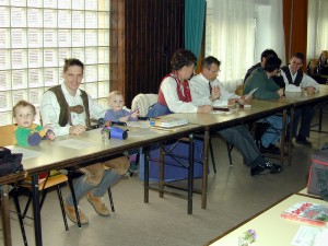 Die j&uuml;ngsten Mitglieder werden hoffentlich irgendwann so aktiv sein wie ihre Eltern.