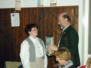 Die langj&auml;hrige Pressewartin Rotraut Fuchs tritt ab.